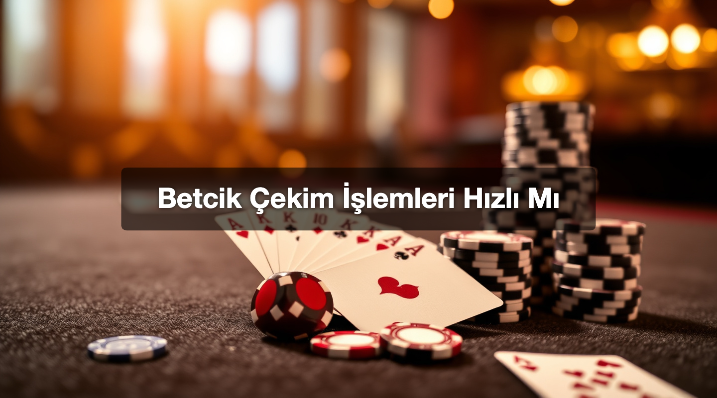 Betcik Çekim İşlemleri Hızlı Mı